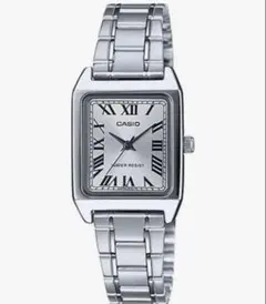 新品★ CASIO カシオ　タンク 腕時計 LTP-V007B-7D シルバー