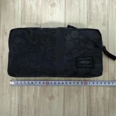 PORTER ポーター VERVE ヴァーヴ ポーチS ブラック 総柄 - メルカリ