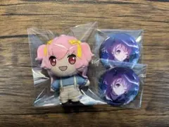 プロセカ【グリッター缶バッジ・ぷちぬいマスコット】桃井愛莉