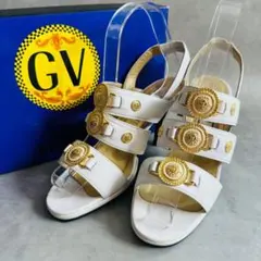 GIANNI VERSACE サンバースト　ホワイトストラップ　サンダルのサムネイル