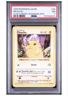 英語版シャドウレス ピカチュウ ポケカShadowlessPikachu - メルカリ