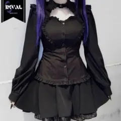 IMVAL / Heart Shirt［BLK］