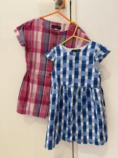 BeBe 100size 二点セット ワンピース 美品
