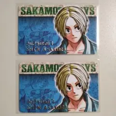 SAKAMOTO DAYS 朝倉シン バースデー コレクションカード 2枚