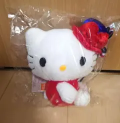 ハローキティ ご当地キティ 福島限定 あかべこ 赤べこ ぬいぐるみ