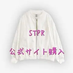 匿名発送　美品　すとろべりーぷりんす　STPR ジップブルゾン　サイズフリー 2025年最新】stpr ブルゾンの人気アイテム - メルカリ