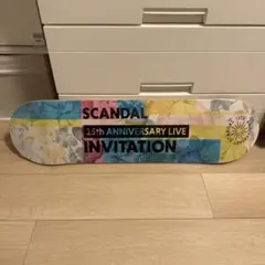 希少 SCANDAL 15周年記念 限定スケボーデッキ No.244 - メルカリ