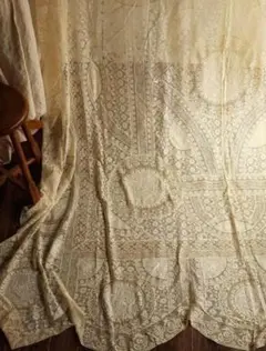 フランス アンティーク ノルマンディーレース ベッドカバー 手刺繍 繊細 レース 2026年最新】ノルマンディーレースの人気アイテム - メルカリ