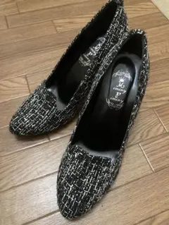 新品　ハイヒール　黒　L