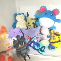 ポケットモンスター ぬいぐるみ 10点セット まとめ売り