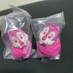 ディズニー　パルパルーザ　ミニぬいぐるみチャーム　チップ　チップとデール