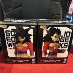 【フィギュア】ドラゴンボール　孫悟空/ベジータ　スーパーサイヤ人4 セットのサムネイル