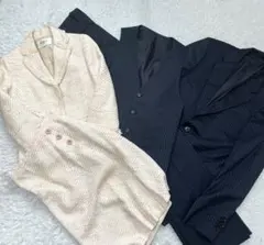 良品 レディーススーツ2点まとめ　theory 自由区 Sサイズ