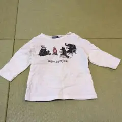 ムージョンジョン　七分袖Tシャツ　90