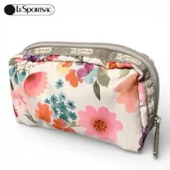 LeSportsac レスポートサック フラワープリントポーチ 小物入れ