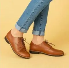 アシックスウォーキング ペダラ レザーローファー 23.5cm