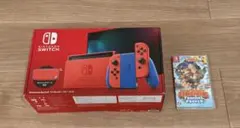 【希少・美品】Nintendo Switch マリオレッド✖︎ブルーセットソフト付