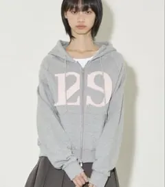 illigo イリゴ ライトグレーパーカー