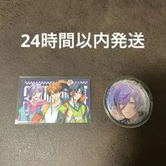 榊ネス　缶バッジ　3SKM collegeチェキ　2点セット