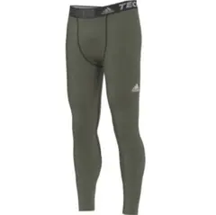 アディダス テックフィット ロングタイツ (Ｍ～)Ｌ 新品 未使用 紙タグ付き