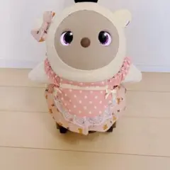 ラボット服⭐︎ママのお手伝いエプロン付きワンピース（くま）