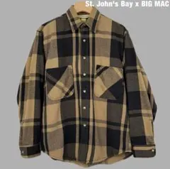 St. John's Bay x BIG MAC 80s USA製 ヘビーネル