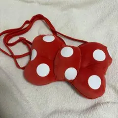 ディズニー ポシェット ミニーちゃん リボン