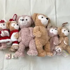 ダッフィー シェリーメイ ポーチ ポシェット クリスマス ディズニー