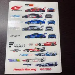 Honda racing ステッカー　6枚