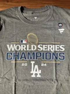 M 2024 ドジャース ワールドシリーズTシャツ　大谷翔平　dogers