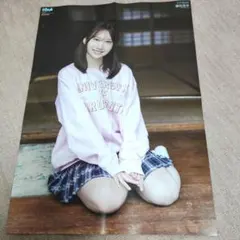 日向坂46 藤嶌果歩 両面ポスター BOMB付録