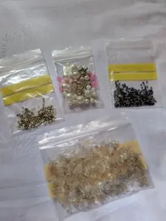ハンドメイド材料ビーズ.パール他まとめて