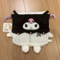 マリーンズ×クロミ ぬいぐるみ巾着（ホーム）