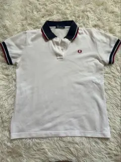 FRED PERRY 半袖 ポロシャツ ホワイト Mのサムネイル