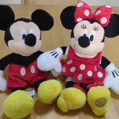 Disney Store ミッキー＆ミニー ぬいぐるみセット