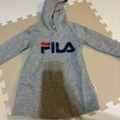 FILA パーカー ワンピース グレー 95