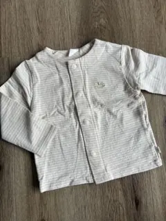 Cottoli ボーダー カーディガン　90cm