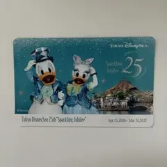 東京ディズニーシー 25周年 スパークリング・ジュビリー ステッカー