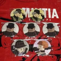 名探偵コナン　缶バッジ　snow ver.　黒ずくめの組織セット