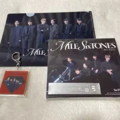 MILESixTONES 通常盤CD/特典クリアファイル&キーホルダー付き
