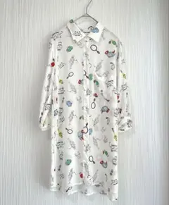 SLY サーカス柄シャツ　ピエロ　派手シャツ