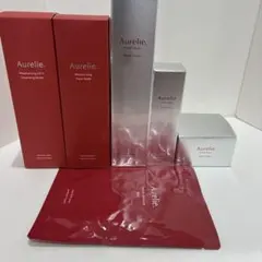 Aurelie. スキンケアセット クレンジング 洗顔料 コットン 泡立てネット Aurelie. スキンケアセット クレンジング 洗顔料 コットン 泡立て
