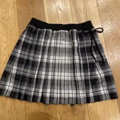 PAGE BOYチェック柄プリーツスカート