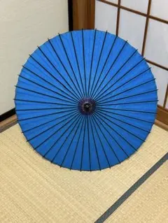 蛇の目傘 番傘 絹 シルク 暈し 和傘 傘 二段継 舞踊 大衆演劇 着物