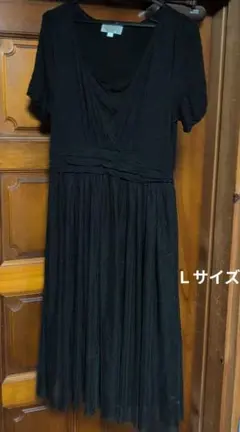 Sweet Mommy マタニティ 授乳口付きワンピース ブラック Lサイズのサムネイル