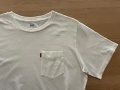 Levi’s リーバイス Tシャツ 白 M ポケット メンズ