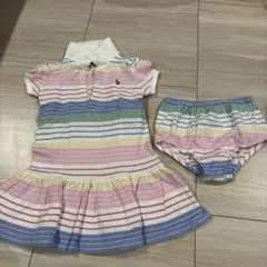 Ralph Lauren ストライプ ワンピース セット