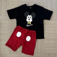 Littc　ミッキーマウス Tシャツ ショートパンツ セット　120