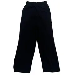 【GU/ジーユー】美品 スウェット バレルレッグパンツ ブラック 黒 Sサイズ