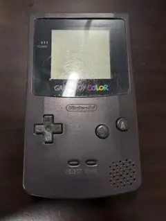 【ジャンク】　ゲームボーイカラー　パープル